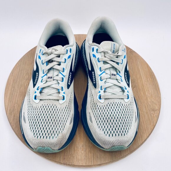 Brooks Adrenaline GTS 23 Running Shoes Womens 9 Gray Mesh Trainers Sneakers - Picture 2 of 16